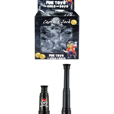Mini Pirate Captain Jack Telescopes 7-11 cm T48027 (Parcel Rate)