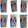 Artificial Fake Nail Extensions Rounded Square Tip Assorted Colours and Designs 6686 (Parcel Rate)