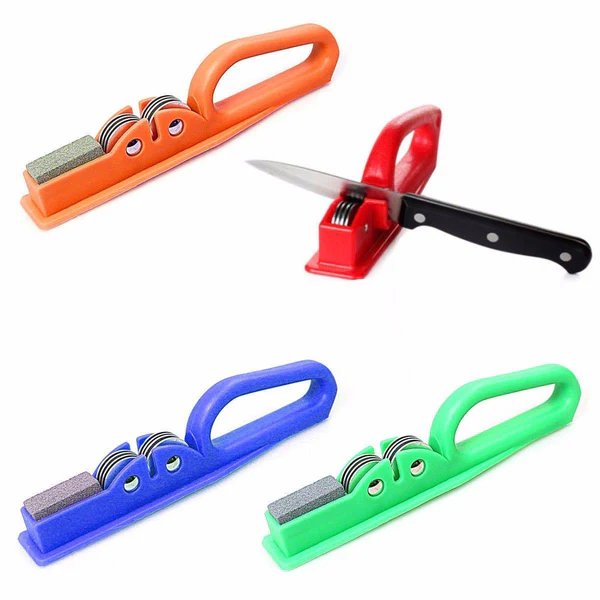 Kitchen Knife Sharpener 20 cm Assorted Colours 4775 (Parcel Rate) Pack O f2