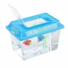 PlasStarter Aquarium Fish Tank Goldfish Carry Handle Lid 26.5cm x 13cm 0092 (Parcel Rate) - Image 4