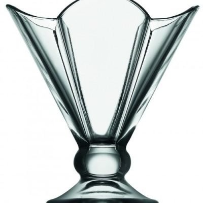 PB 2 Pack Clover ICEVILLE Ice Cream Glassware Dessert Cup 51628 (Parcel Rate)