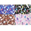 Fake Leather Pencil Case Shoe Print 24 x 17 cm Assorted Colours 5392 (Large Letter Rate) - Image 2