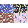 Fake Leather Pencil Case Shoe Print 34 x 25 cm Assorted Colours 5390 (Large Letter Rate) - Image 2