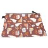Fake Leather Pencil Case Shoe Print 24 x 17 cm Assorted Colours 5392 (Large Letter Rate) - Image 3
