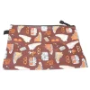 Fake Leather Pencil Case Shoe Print 34 x 25 cm Assorted Colours 5390 (Large Letter Rate) - Image 3
