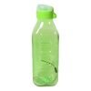 Plastic Water Drinking Bottle Square 21 cm Assorted Colours 5697 (Parcel Rate) - Image 2