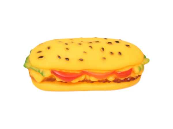 Pet Dog Toy Squeaky Sandwich 14 x 4.5 cm 5755 A (Parcel Rate) Pack Of 2