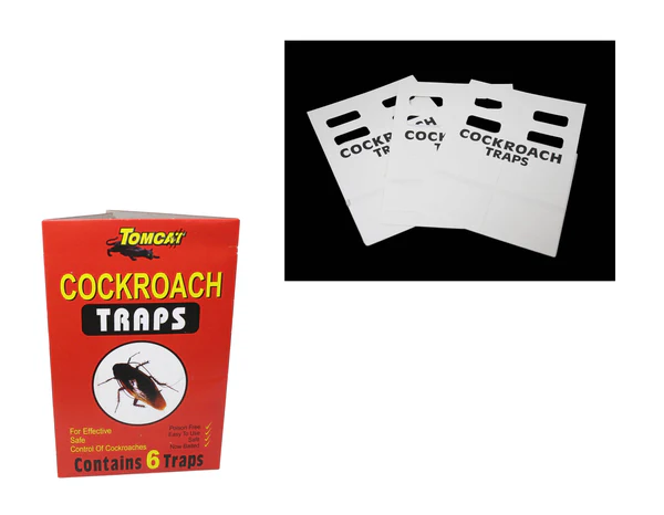 Cockroach Glue Traps Pack of 6 5808 (Large Letter Rate) Pack Of 3