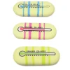 Stationary School Eraser Rubber Thermometer Themed 5 x 0.5 cm Pack of 3 Assorted Colours 5871 (Large Letter Rate) - Image 3