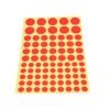 10 Sheets Assorted Sizes Round Sticker Labels 16 x 24 cm Assorted Colours 5909 (Large Letter Rate) - Image 2