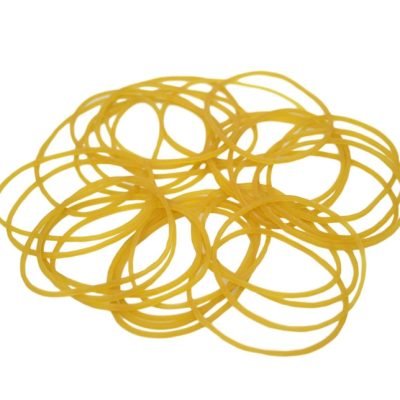 Brown Rubber Bands Elastic Bands Art Crafts Home School Pack 9981 (Large Letter Rate)