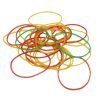 Assorted Colour Light Thin Rubber Bands Home School Arts and Crafts 300 Pack 5939 (Parcel Rate) - Image 2