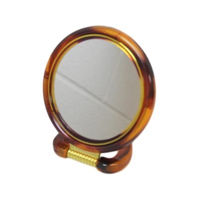 Double Sided Desk Stand Mirror One Side Magnifying One Side Regular 18cm 5954 (Large Letter Rate)