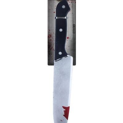 Blooded Knife Halloween Fancy Dress Costume Accessory 31cm V06170 (Parcel Rate)