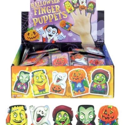 Halloween Finger Puppet 5 x 3 cm Assorted Designs V01865 (Parcel Rate)