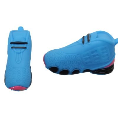 Pet Dog Toy Squeaky Football Shoe 13 cm Assorted Colours 6044 (Parcel Rate)