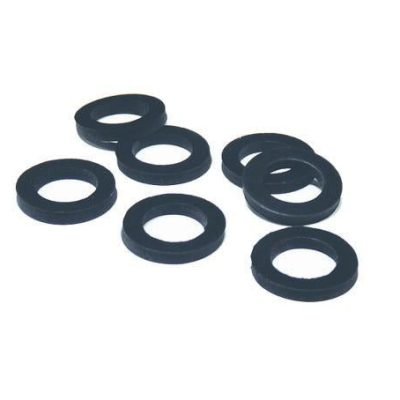 General Hardware DIY Rubber Washers Black Indoor Outdoor Use 9 Pack 2.5cm 61398 (Large Letter Rate)