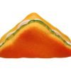 Pet Dog Toy Squeaky Sliced Sandwich 10 x 5.5 cm 6359 (Parcel Rate) - Image 3