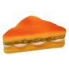 Pet Dog Toy Squeaky Sliced Sandwich 10 x 5.5 cm 6359 (Parcel Rate) - Image 2