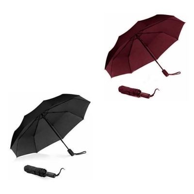 Folding Umbrella with Umbrella Cover 30 cm Assorted Colours 6551 A  (Parcel Rate)