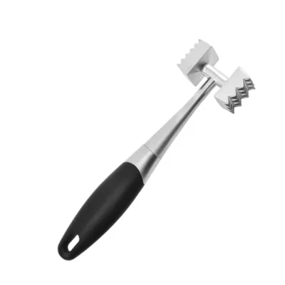 Metal Two-Sided Meat Hammer Tenderizer 21 cm | Kitchen Meat Pounder Tool | 6807 (Parcel Rate)