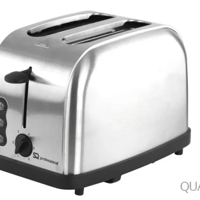 SQ Professional Legacy 2 Slice Toaster 900W Quartz | High-Efficiency Kitchen Appliance 3434 A (Parcel Rate)