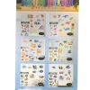 Room Decor 3D Effect Wall Stickers 60 x 35 cm Fish Sea Life Aquarium Design Assorted Designs and Colours 7129 (Parcel Rate) - Image 2
