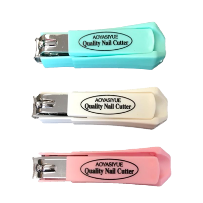 Toe Nail Clipper Cutter 9 cm Pack of 12 Assorted Colours 7142 (Parcel rate)