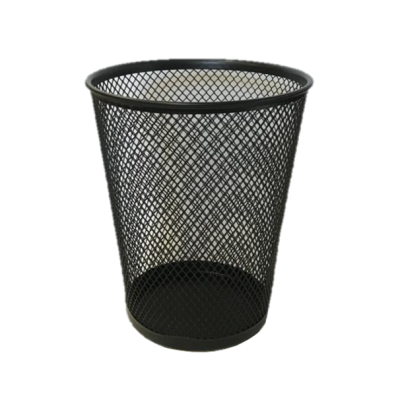 Metal Mesh Desk Office Stationary Pen Holder 8 x 13 cm 7275 (Parcel Plus Rate)