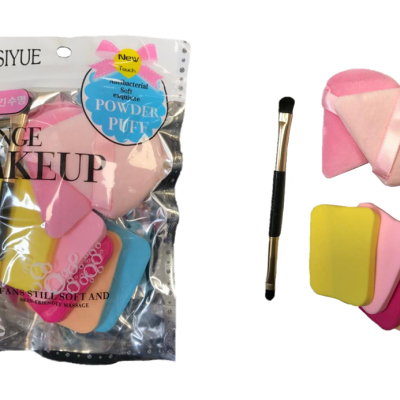 Assorted Make Up Beauty Sponges Puff and Brush Pack of 8 7316 (Parcel Rate)
