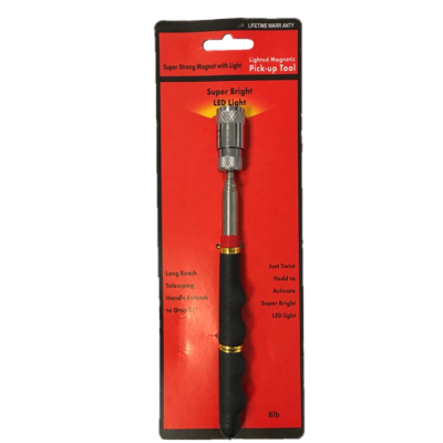 Telescopic Extendable Magnetic Pick Up Light Torch 8lb 19 / 81 cm 7317 (Parcel Rate)
