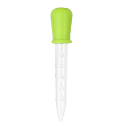Plastic Cooking Pipette Dropper 5ml Assorted Colours 7504 (Parcel Rate)