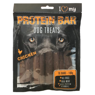 Pet Dog Treats Protein Bar Chicken 10 Pack 76681 / 76834 (Parcel Rate)