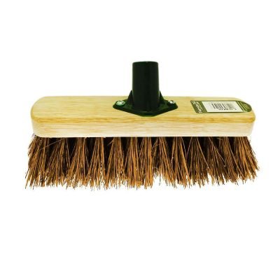 10 Inch Sweeping Brush Head Bristle Hard Outdoor Broom Garden Head (Parcel Rate)
