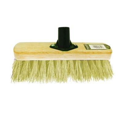 Wooden Cream Bristle Indoor Outdoor Brush 28 cm COP01C (Parcel Rate)