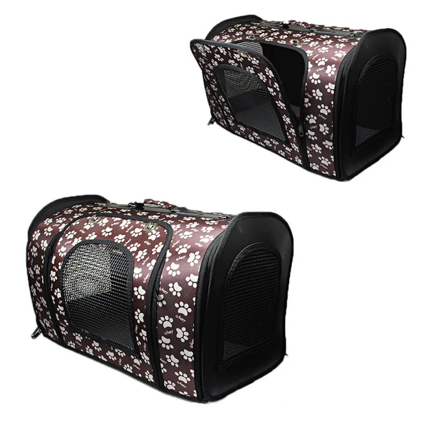 Foldable Pet Dog Cat Animal Carrier Bag Assorted Designs 2023 (Parcel Rate)