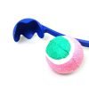 Plastic Dog Tennis Ball Chucker Launcher 35 cm Assorted Colours 7253 A (Parcel Rate) - Image 2