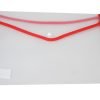 Extra Large Plastic Stud Document Wallet File Folder 36 x 26 cm Assorted Colours 5384 (Parcel Rate) - Image 2