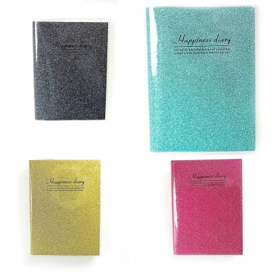 Happiness Diary Notebook 24 x 17.5 cm Assorted Colours 4659 (Large Letter Rate)