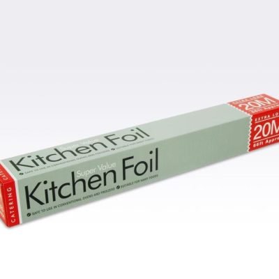 Super Value Aluminium Kitchen Foil 450mm x 20m JR4520RLN / SV20 A  (Parcel Rate)