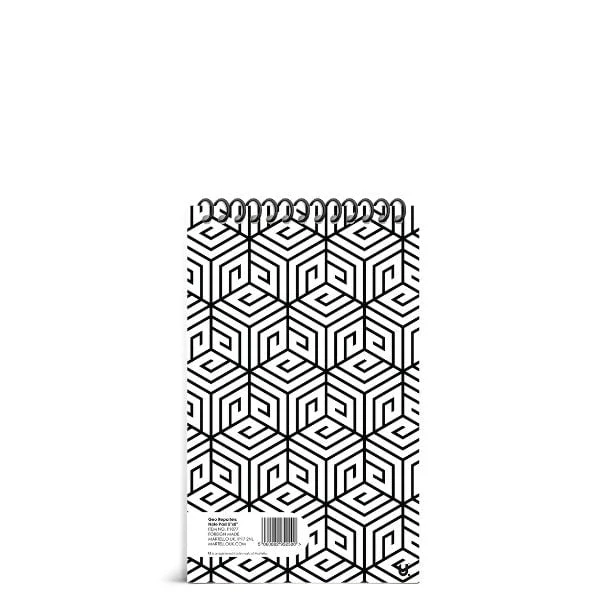 Geo Reporters Note Pad 5"x8" School Assorted Designs P1077 (Parcel Rate)Pack Of 3 - Image 3