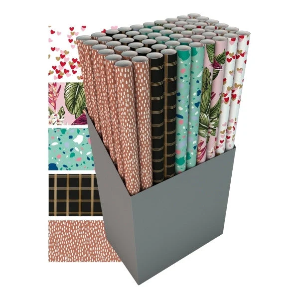 All Occasions Giftwrap Assorted Designs 3m x 70cm P2666 (Parcel Rate) Pack Of 2