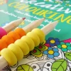 Soft Grip Colouring Pencils Pack of 6 P2686 (Large Letter Rate) - Image 2