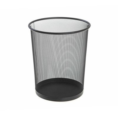Metal Mesh Waste Paper Office Bin 24 x 34 cm Assorted Colours 0030 (Big Parcel Rate)