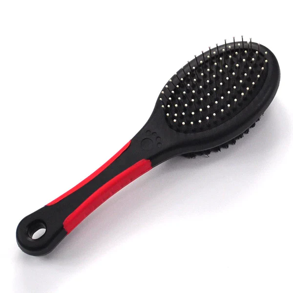 Double Sided Dog Pet Fur Grooming Brush 21 cm 6733 (Parcel Rate) Pack Of 2