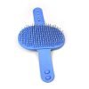 Silicone Dog Brush Metal Bristles with Hand Wrap 13 cm Assorted Colours 4985 / 4408  (Parcel Rate) - Image 2