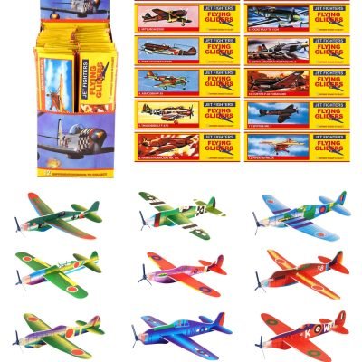 Jet Fighters Flying Gliders 12 Different Designs To Collect R20001 (Parcel Rate)