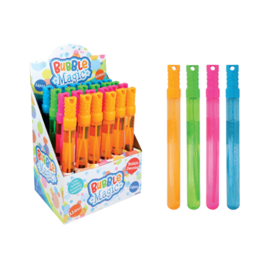 Bubble Wand Sword 110ml / 36 cm Assorted Colours R50090 (Parcel Rate)