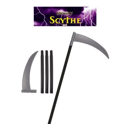 Halloween Festive Scythe Devils Toys Scary Festive Fun 4 Pack 110cm V41125 (Parcel Rate)