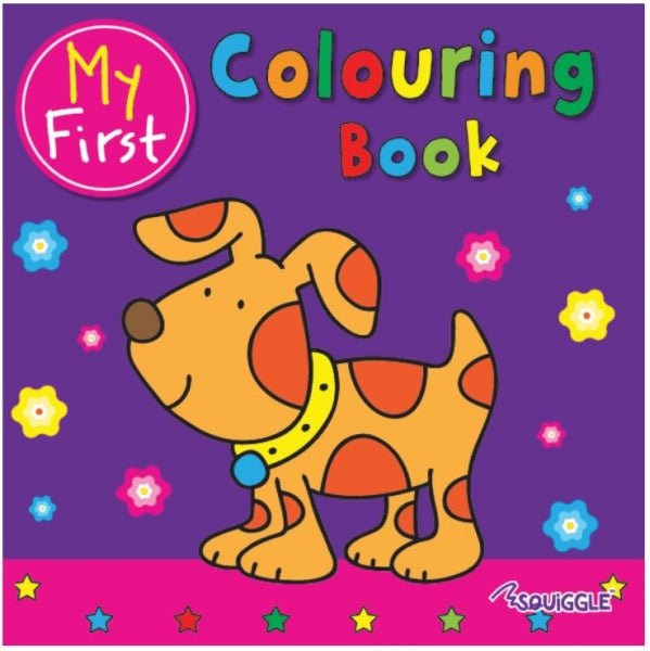 My First Colouring Books 4 Assorted Designs 21 x 21 cm P2852 (Parcel Rate) - Image 3
